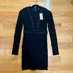 BRAND NEW Long sleeve lace dress (with tag)